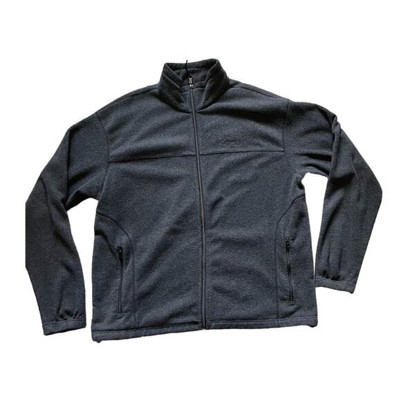 Columbia Other - Columbia Men/Teen Field Gear Fleece Jacket Size XL Charcoal color Athletic wear